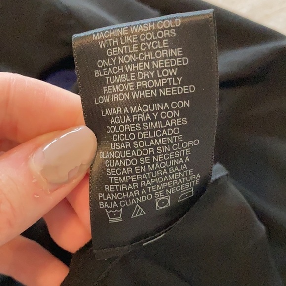 Norma Kamali black long sleeve dress with cutout neckline design. - Picture 5 of 9